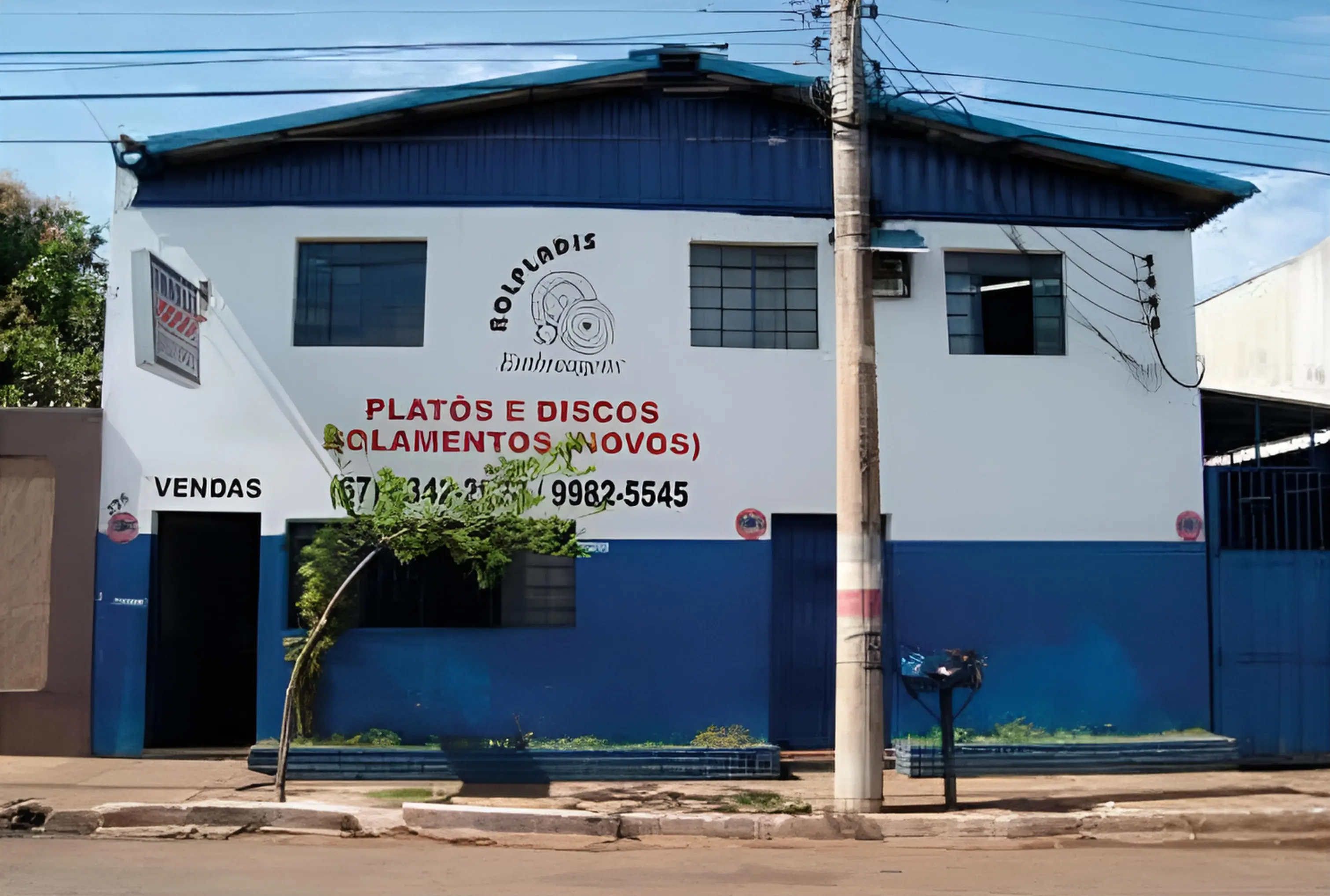 Fachada da Rolpladis Embreagens - 30 anos de tradição em Campo Grande-MS